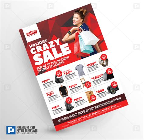 Product Sale And Promotional Sales Flyer Psdpixel