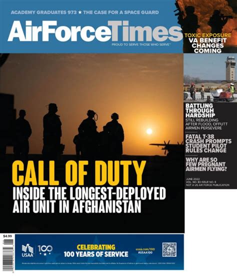 Air Force Times June 2022 Academy Graduates 973 Magazine Air