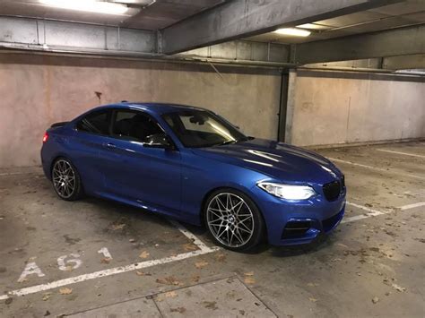 This bmw m4 wheel is a factory oem wheel. BMW M666 wheels on M240i
