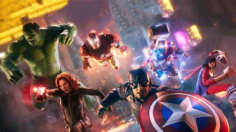Marvels Avengers, Members, 4K, #3.2843 Wallpaper