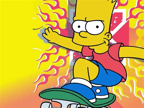 The Cartoon Funny Bart Simpson Animated Television Series Cartoon Funny