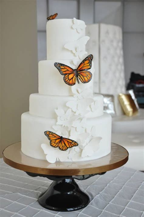 52 Awesome Wedding Cakes With Butterflies Weddingomania