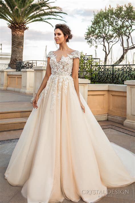 A wide variety of cream wedding dresses options are available to you, such as feature, fabric type, and technics. Crystal Design 2017 Wedding Dresses — Haute Couture Bridal ...