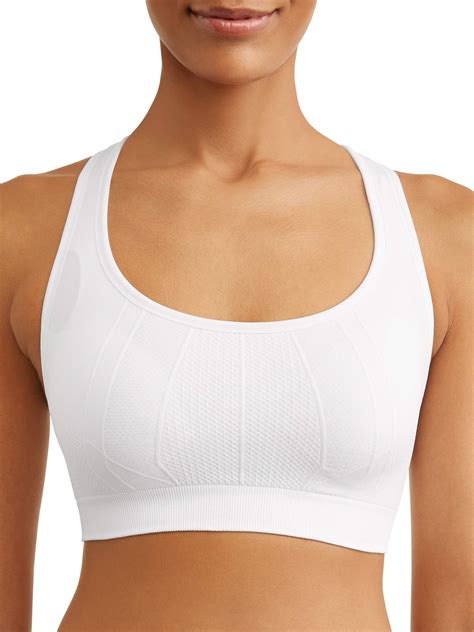 Athletic Works Womens High Impact Seamless Sports Bra