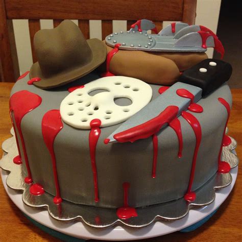 Freddy And Jason Horror Cake Sarahssweetsensations Horrorcake