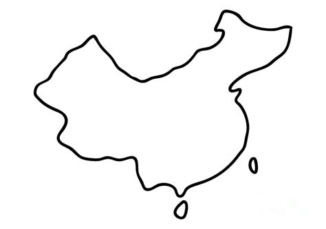 China Chinese Map Drawing By Lineamentum