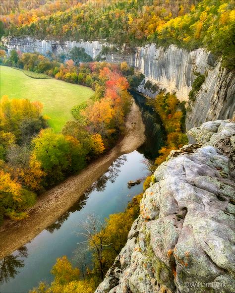 Fall Color Along The Buffalo River Buffalo National River Arkansas