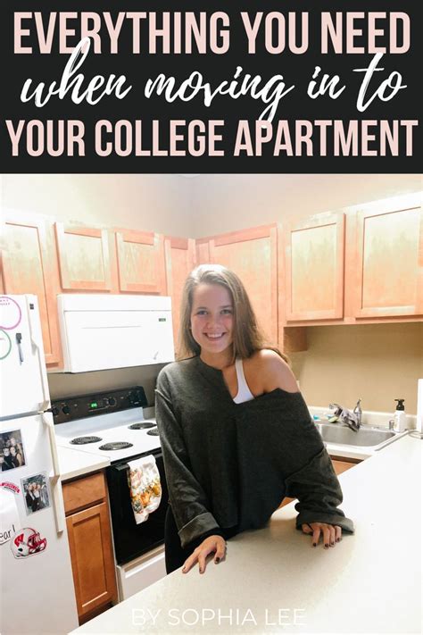 The Ultimate College Apartment Checklist For College Students Artofit