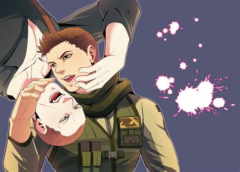 Jake Muller X Piers Nivan Resident Evil Leon Resident Evil Anime