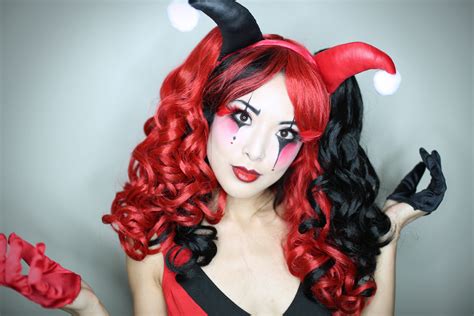 16 steps to nailing the look this halloween. HARLEY QUINN Makeup Tutorial | Halloween 2014 - From Head ...