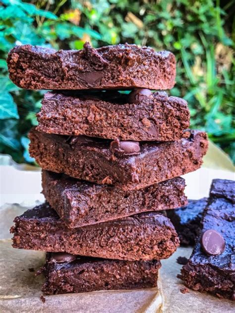 1/2 cup of unsweetened cocoa powder. Fudgy Chickpea Protein Brownies - Ugne Bakes
