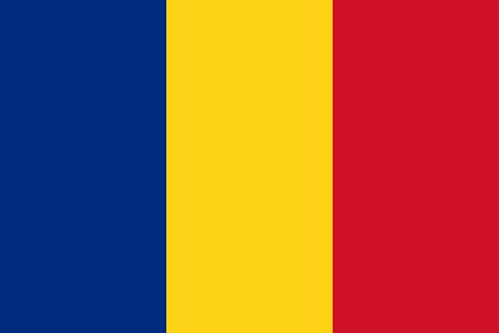 The national flag of romania is a tricolour with vertical stripes: Free Romania Flag Images: AI, EPS, GIF, JPG, PDF, PNG, and SVG