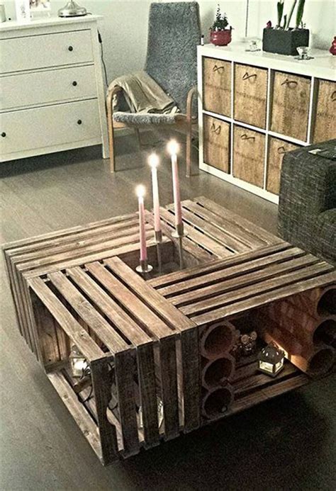 For instance, people who share a deep interest in fashion can look out for coffee table books encircling this niche. 20 DIY Wooden Crate Coffee Tables | Guide Patterns