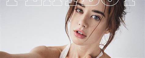Sarah Mcdaniel Covers Playboy S First Non Nude Snapchat Issue Marie