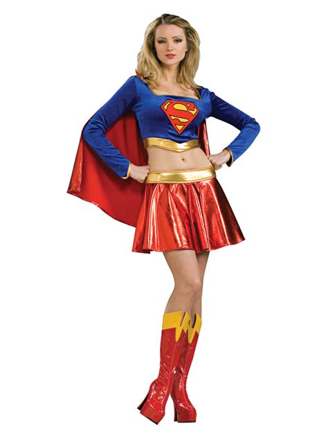 Sexy Supergirl Ladies Costume Superman Plymouth Fancy Dress Costumes And Accessories