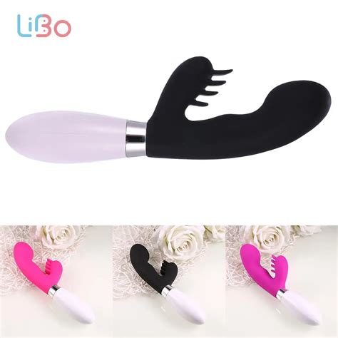 Li Bo Barbed G Spot Rabbit Vibrator 36 Speeds Sex Toys For Women Massager Waterproof Adult Sex