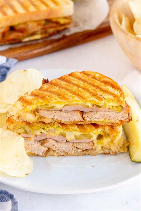 Cuban Sandwich Easy Cubano Recipe Valeries Kitchen