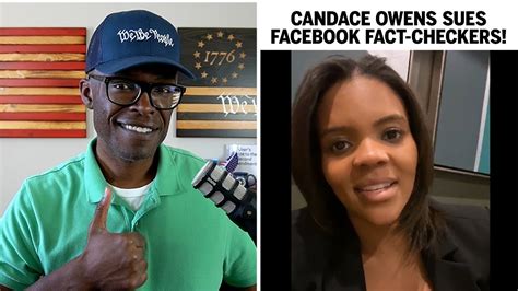 Candace Owens Sues Facebook Fact Checkers Youtube