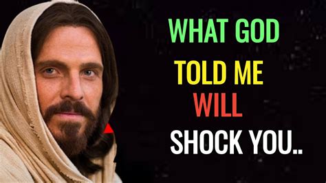 What God Told Me Will Shock You God Helps Youtube