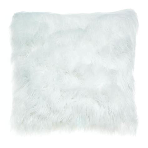 To wash, put in white pillow case & tie open end. 16 Fashionable White Fuzzy Pillow | Decorative Pillow ideas