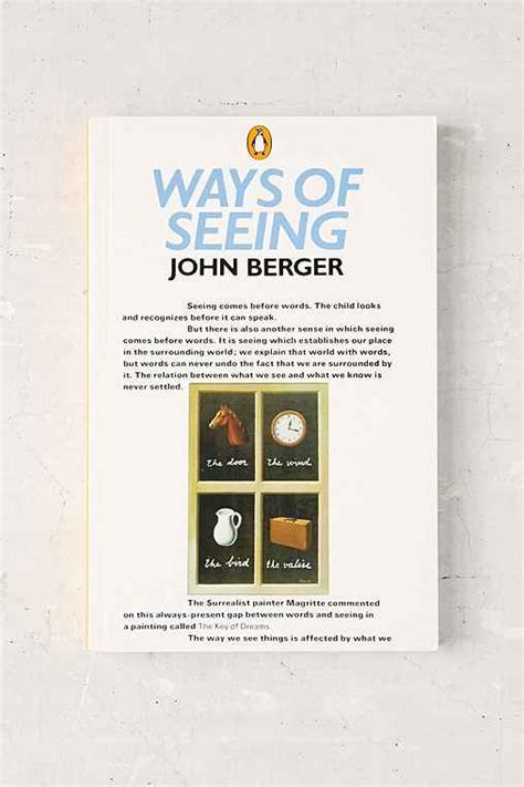 Ways Of Seeing By John Berger Urban Outfitters
