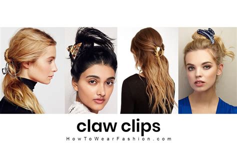 Let's lighten up with a top knot that packs all the personality. The Ultimate Guide to Claw Clips | Clip hairstyles, Banana ...