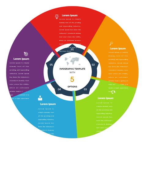 Circle Infographic Template Edrawmax Template