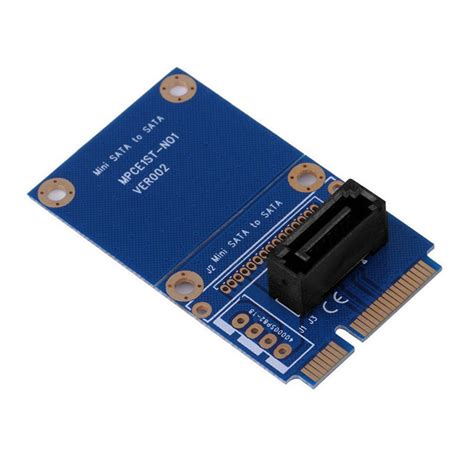 Mini PCI E MSATA SSD Express To 40pin ZIF 7pin 2 5 SATA Adapter