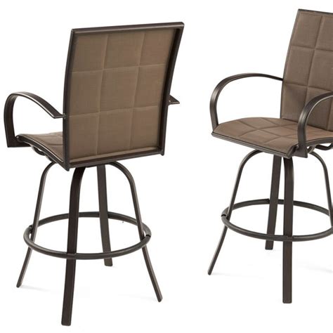 Seasonal Concepts Empire Bar Stools Set Of 2 By Outdoor Great Room