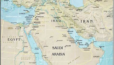 middle east geography worksheet