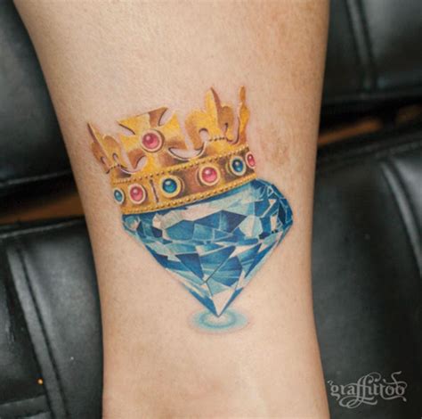 We offer both electric tattooing and art! 32 Beautiful Crown Tattoos Fit For Royalty - TattooBlend