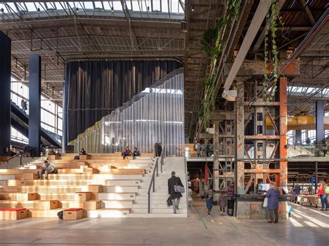 Mecanoo And Civic Architects Convert Train Shed Into Coworking Space