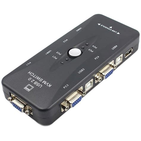 Can you use your usb port to view the video? 4-Port VGA/USB 2.0 KVM Switch - FullHD