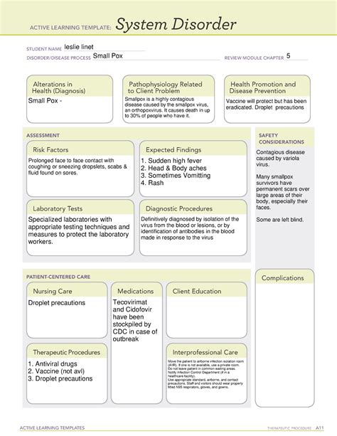 Active Learning Template Ati