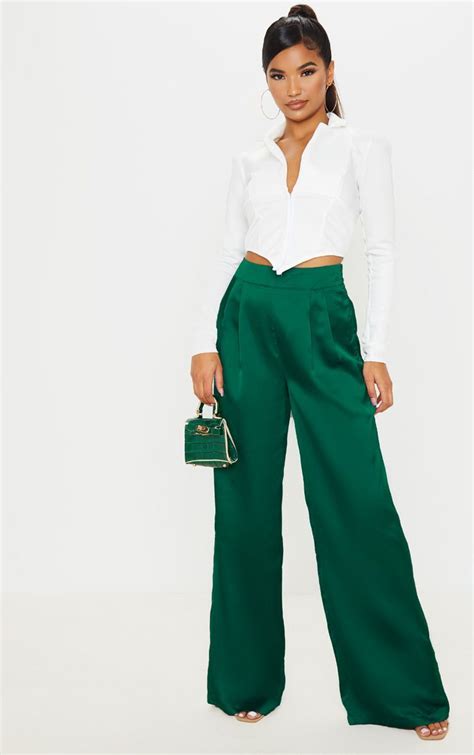 Green Satin Pants Outfit Be Prioritized Day By Day Account Picture