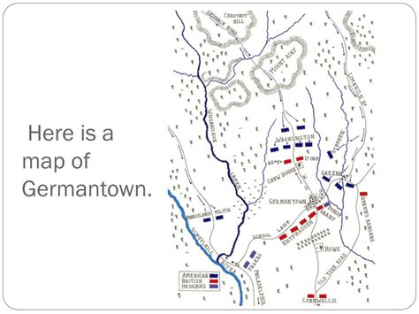 Ppt The Battle Of Germantown Powerpoint Presentation Free Download