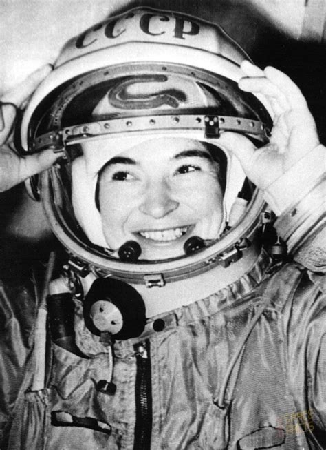 Valentina Tereshkova Soviet Cosmonaut First Woman In Space