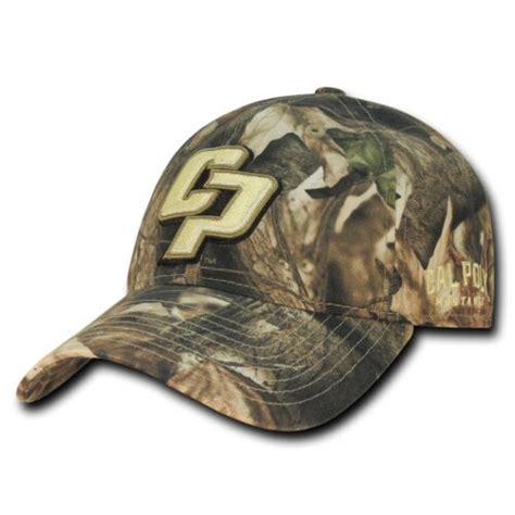 Ncaa Cal Poly Mustangs University Relaxed Hybricam Camouflage Caps Hats Ebay
