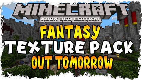 Minecraft Ps3 Xbox360 Fantasy Texture Pack Out Tomorrow Youtube