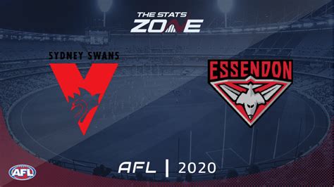 Round 8 sydney swans vs essendon bombers 2019 highlights subscribe to see many more australian sports in the future. 2020 AFL - Sydney Swans vs Essendon Preview & Prediction ...