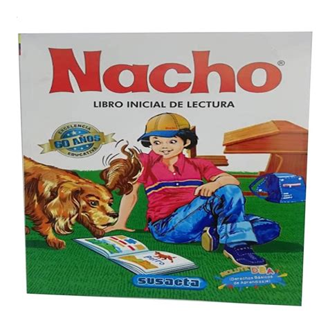 Cartilla Nacho Libro Inicial De Lectura Niños Aprendizaje Ginual