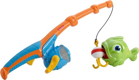 Kids Toy Fishing Set With Magnetic Fishing Pole By Hey Play