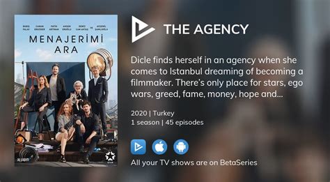 Where To Watch The Agency Tv Series Streaming Online