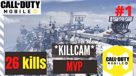 Call Of Duty Mobile 26 Kills Mvp Killcam Frontline Gameplay Cod