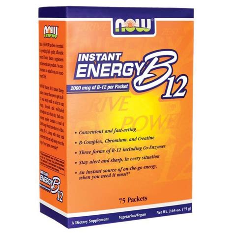 Now Instant Energy B12 75 Packets