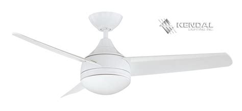 Outdoor ceiling fans with remotes. AC19242-WH | Kendal Lighting | Ceiling fan, Lighting ...