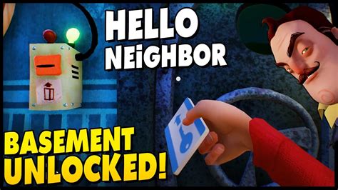 The door in the basement. Hello Neighbor ALPHA 2 ENDING & SHOOTING THE NEIGHBOR! Unlocking The Basement Gameplay - YouTube