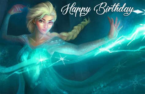 30 Incredible Frozen Princesses Birthday Wishes For Kids