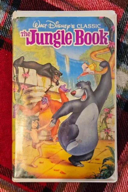 WALT DISNEY CLASSIC The Jungle Book Black Diamond Edition VHS PicClick