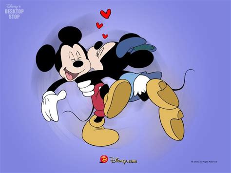 Minnie Kissing Mickey Mickey Mouse Wallpaper Mickey Mouse Mickey